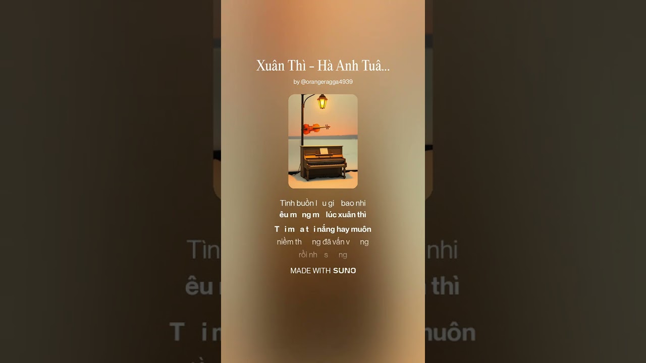 Xuân Thì   Piano Version