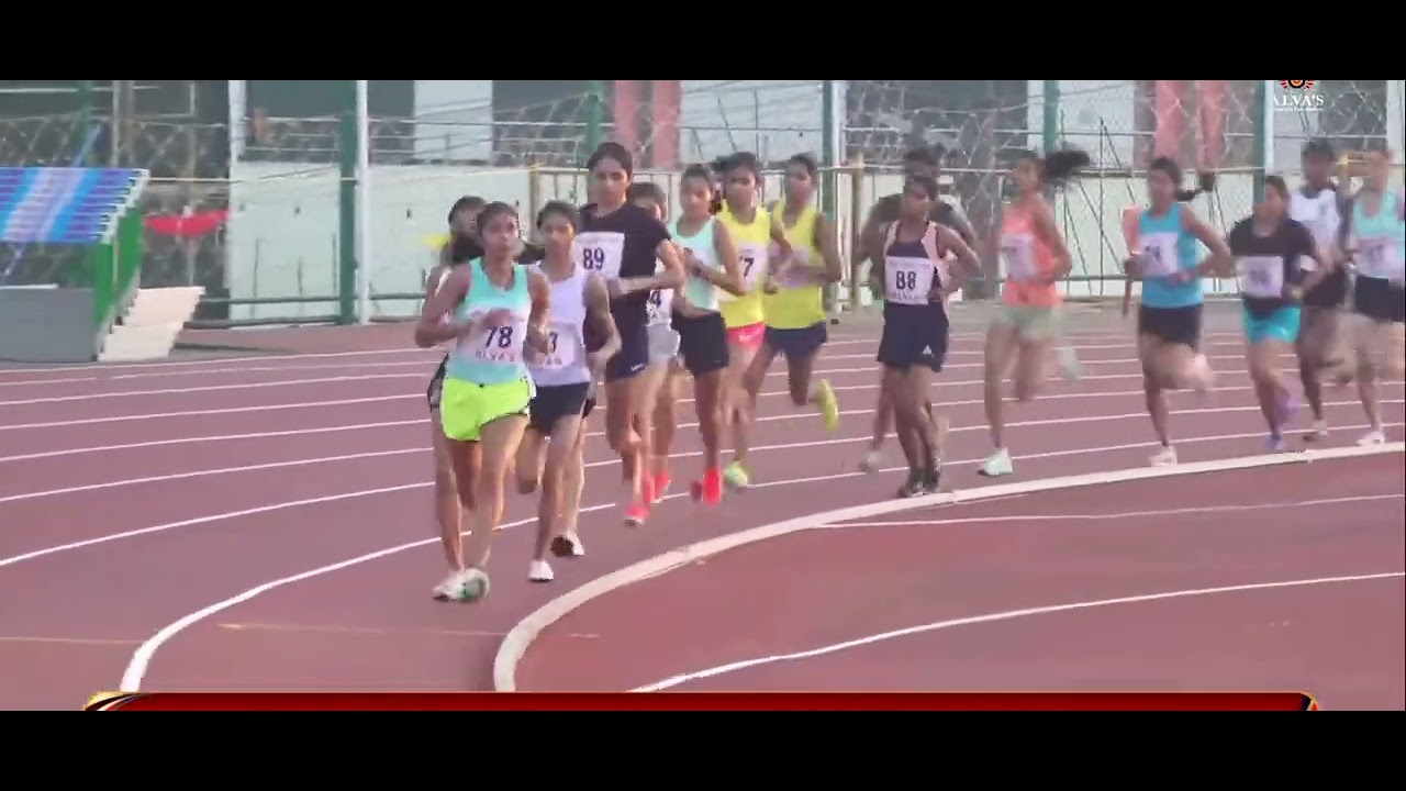Women final 10km all india inter university 2025-2026 mangaluru💯💥
