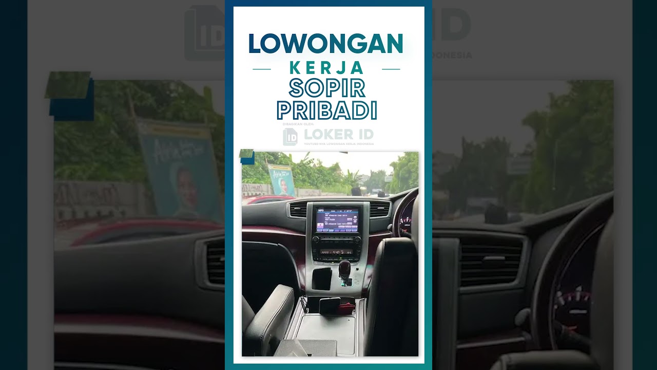 BUTUH BANGET YANG BISA NGANTER ANAK DAN KERJA