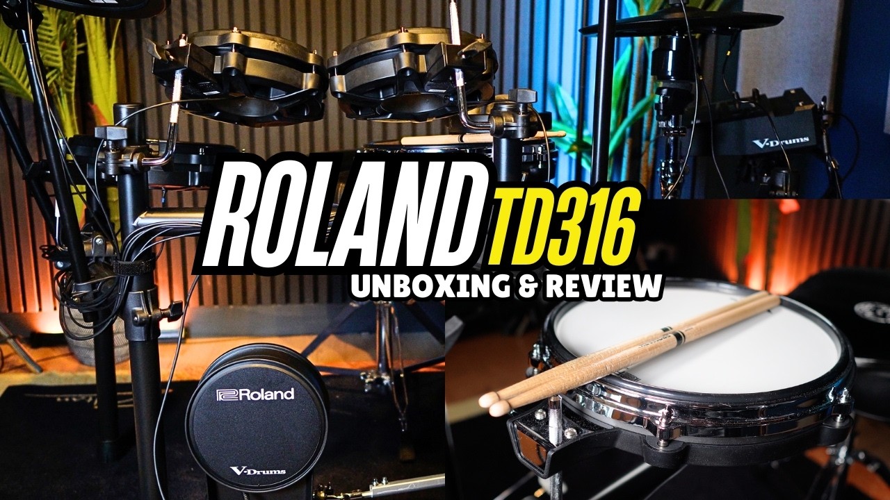 Roland TD-316 Review: Roland's Best Value V-Drums Yet?