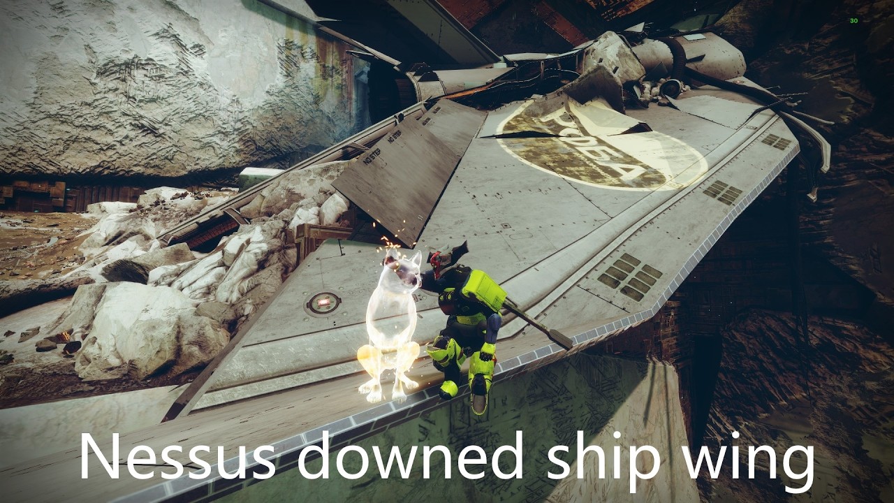 Nessus downed ship wing texture | Solo destiny 2 OOB's