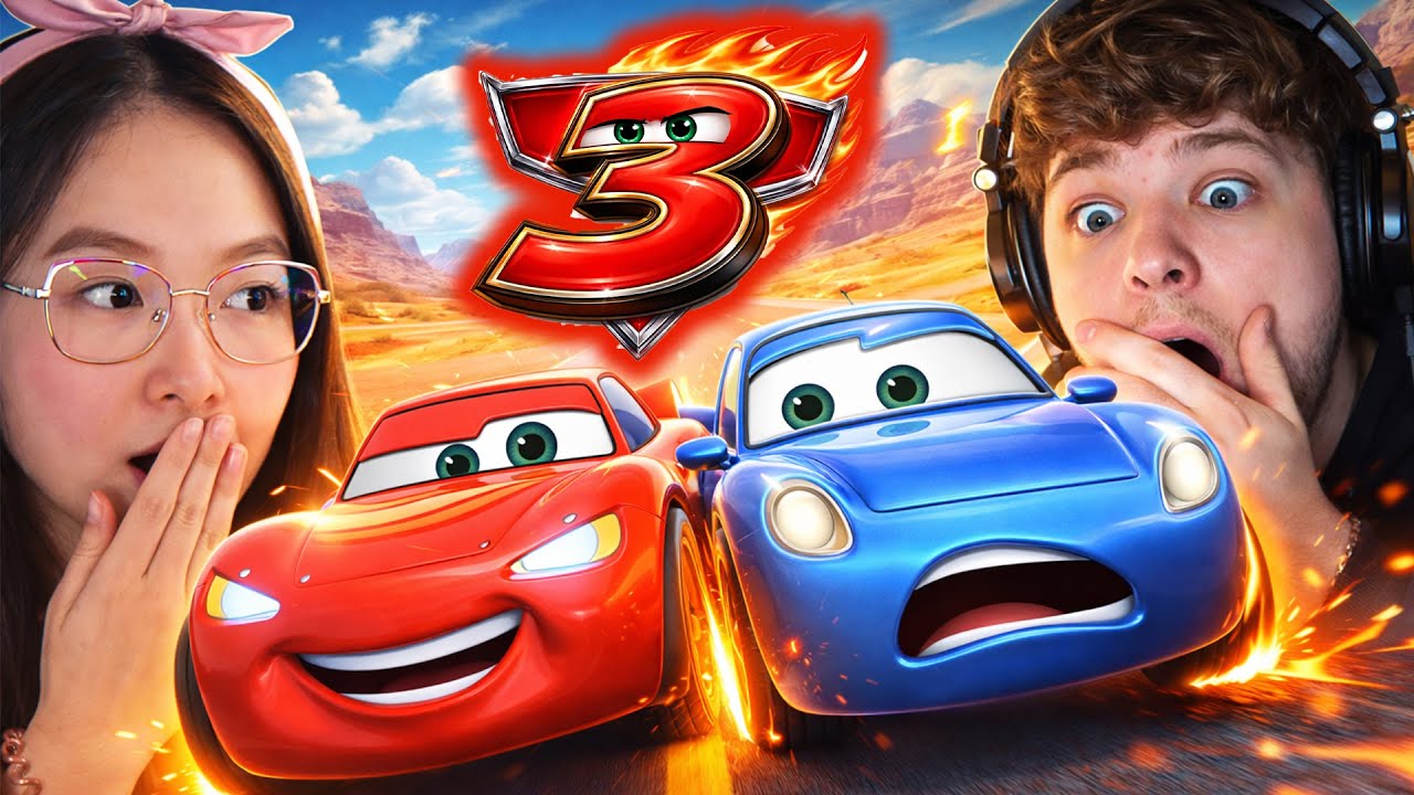 WHAT IS CARS 3?! - Couple First Time Watching/Reaction to Cars 3 (2017) Movie