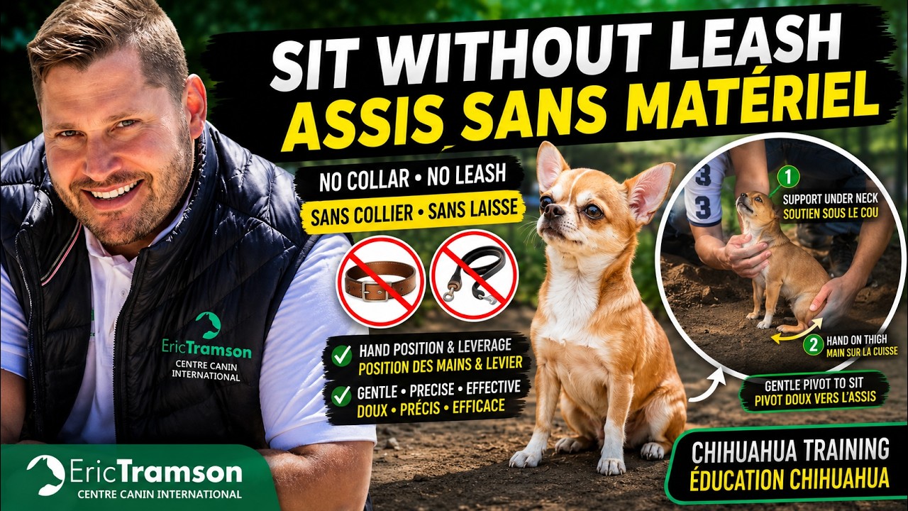 Méthode pour faire asseoir son chien Chihuahua sans violence/ Eric Tramson