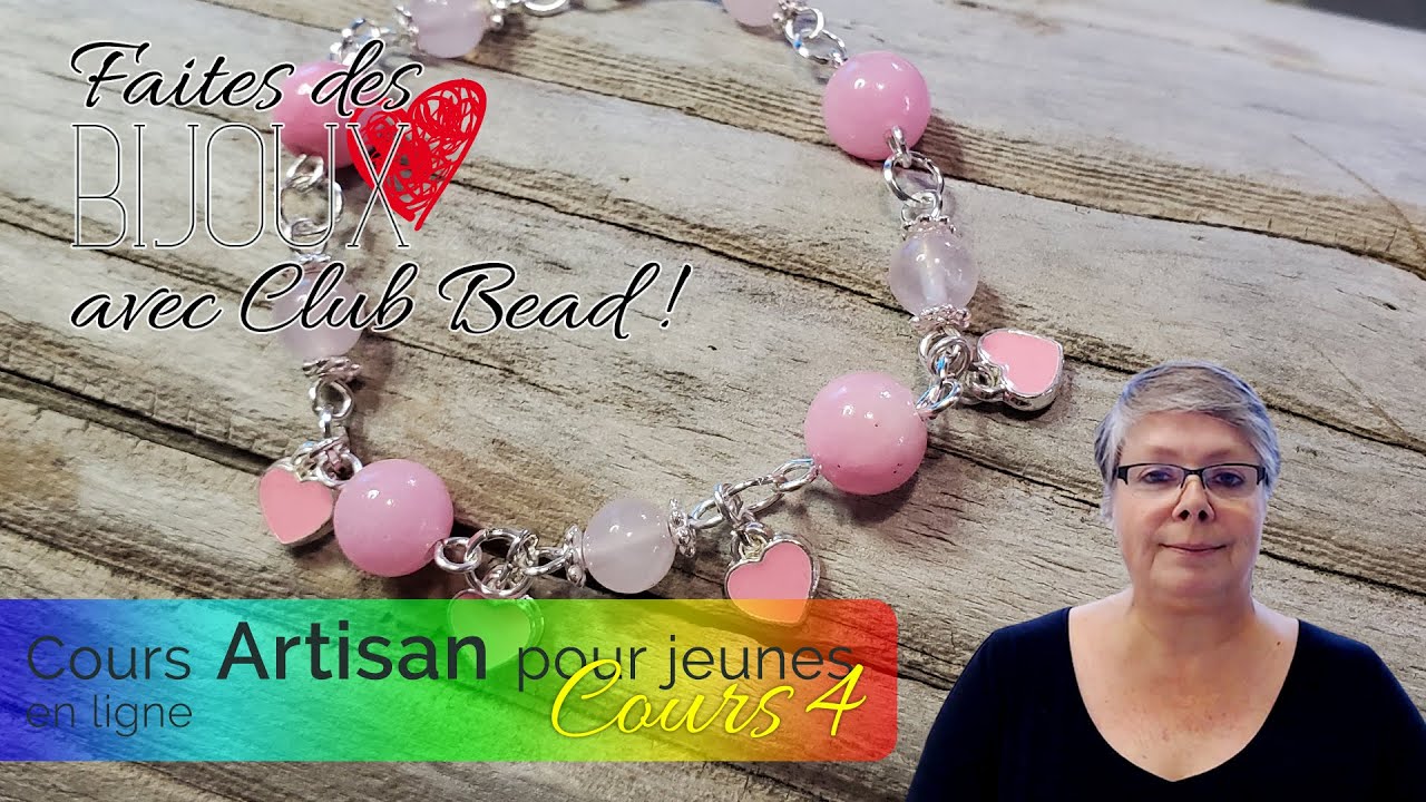 Artisan pour jeunes cours 4 - Fabrication d’un bracelet à œillet.