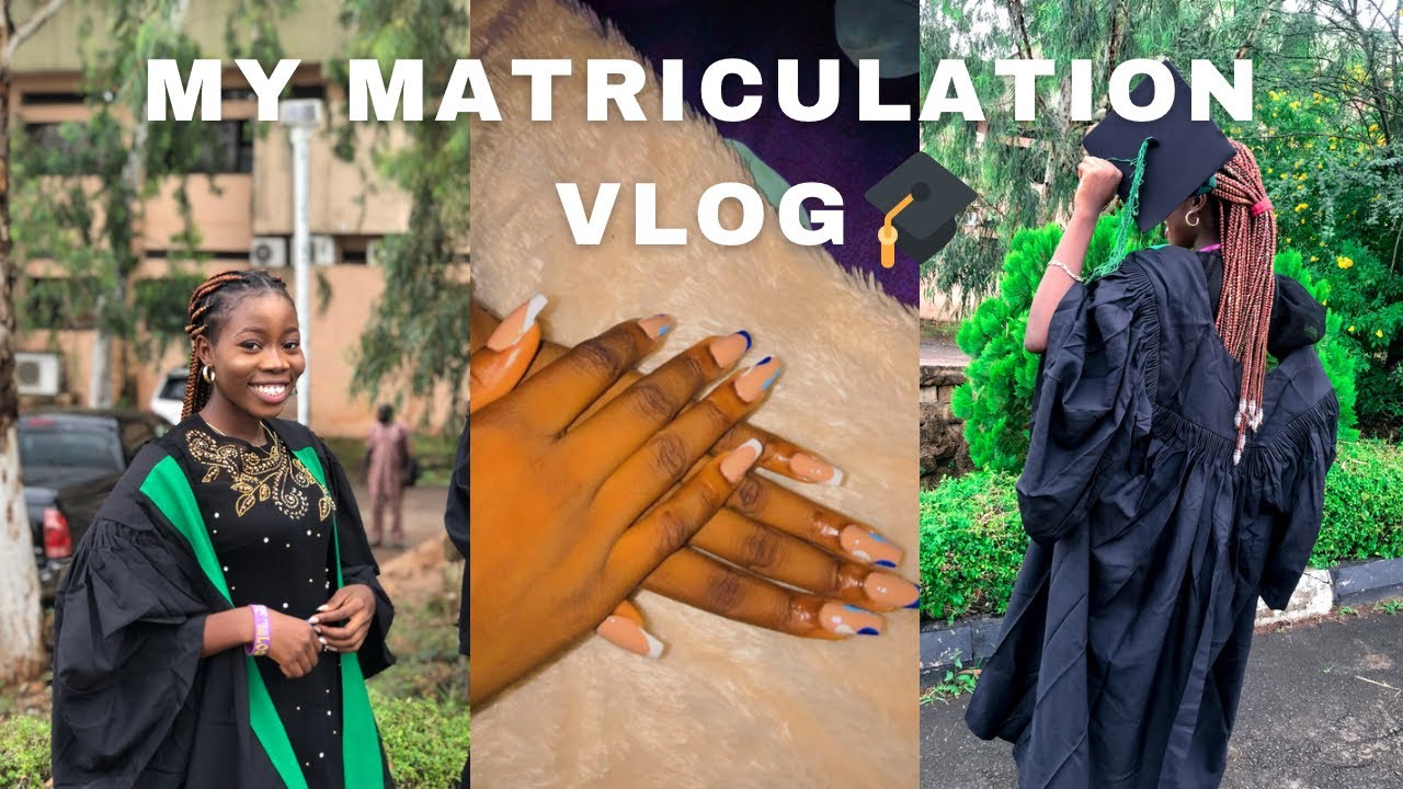 My University Matriculation vlog 2022 Edition //Matriculation prep + GRWM + The Matriculation event.