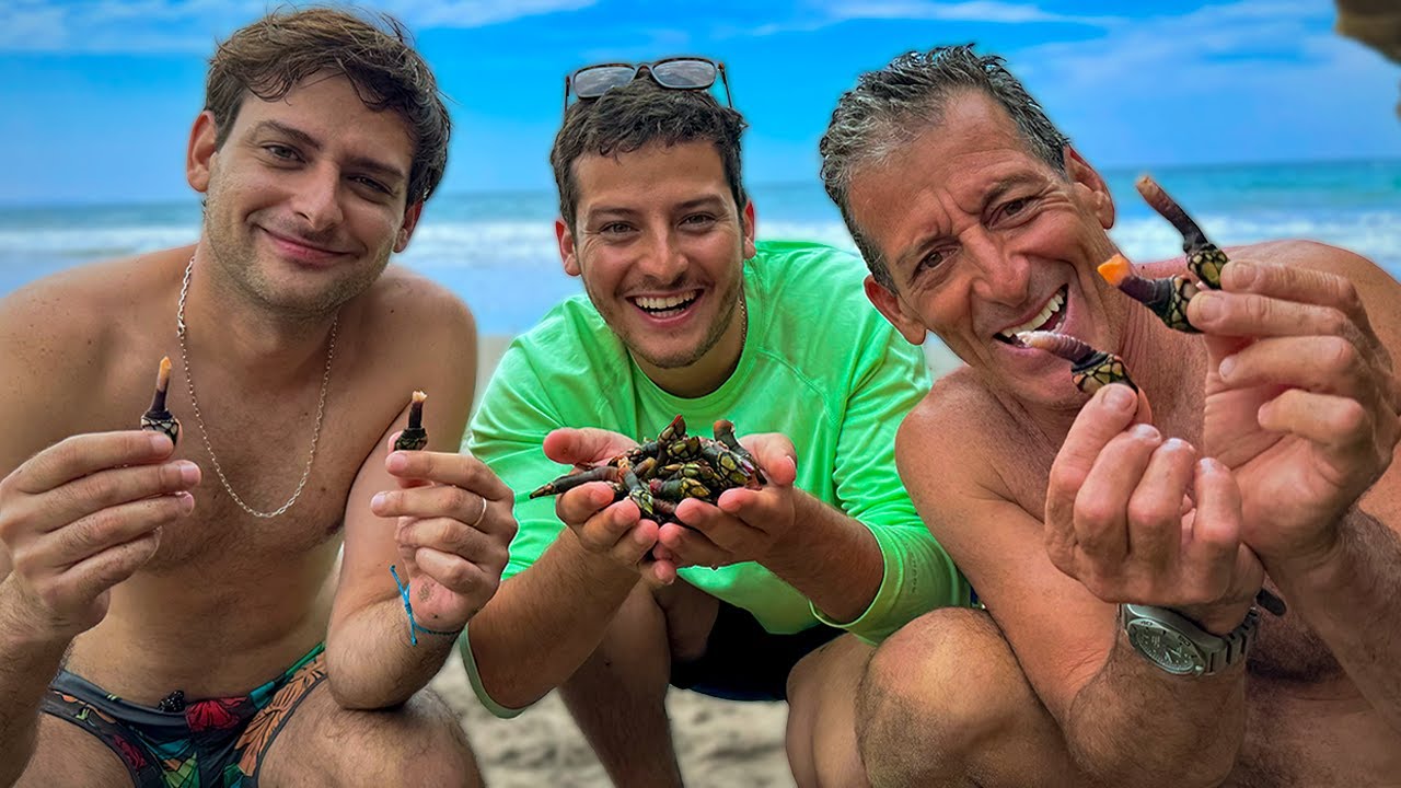 Fuimos en Busca de Percebes, en España son un lujo, en el Perú un placer!