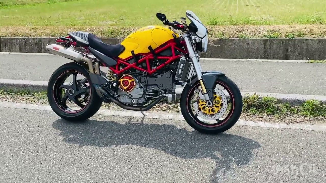 DUCATI Monster S4R MOTO CORSE exhaust sound