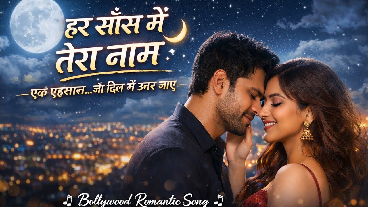 हर सांस में तेरा नाम 🌙 | Bollywood Romantic Song | New Hindi Love Song 2026