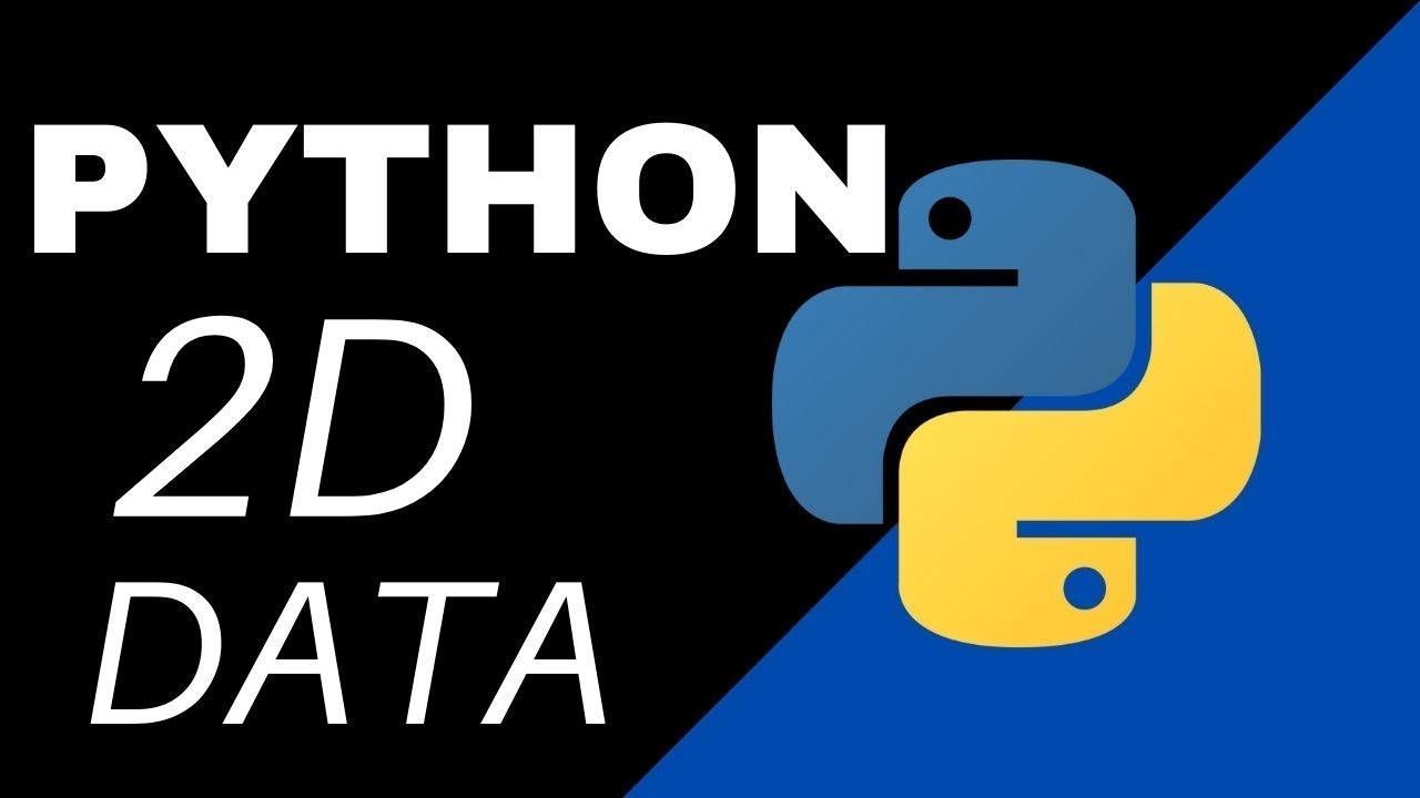 2D Data Python