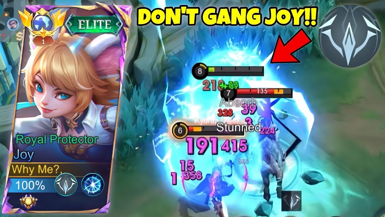 THE REASON WHY JOY EXP IS STRONGER THAN JOY JUNGLER! (can easily destroy all fighters)