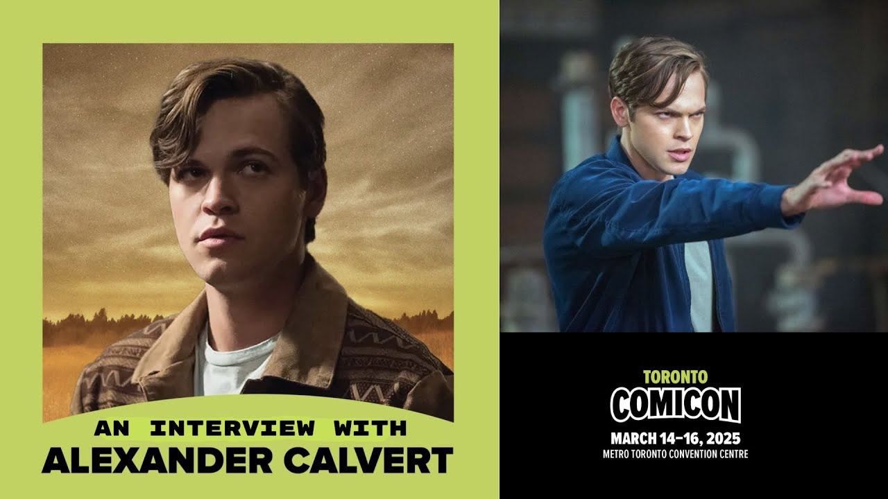 An Interview with Alexander Calvert from Supernatural  See Alex at the Toronto Comicon 2025