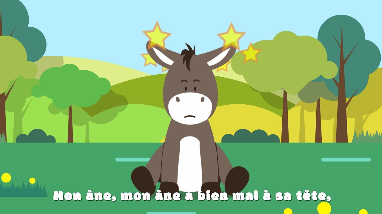 Mon âne a bien mal à la tête (+paroles)