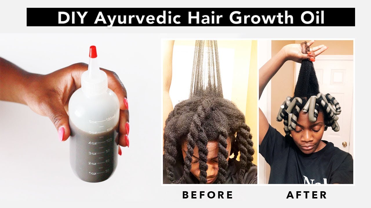 DIY | Ayurvedic Hair Oil for EXTREME Natural Hair Growth