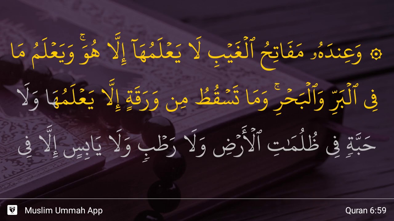Al-An'am ayat 59