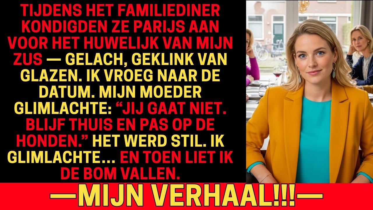 IK WERD UIT HET HUWELIJK VAN MIJN ZUS GEZET OM OP DE HONDEN TE PASSEN — DUS IK STOPTE HUN GELDSTROOM
