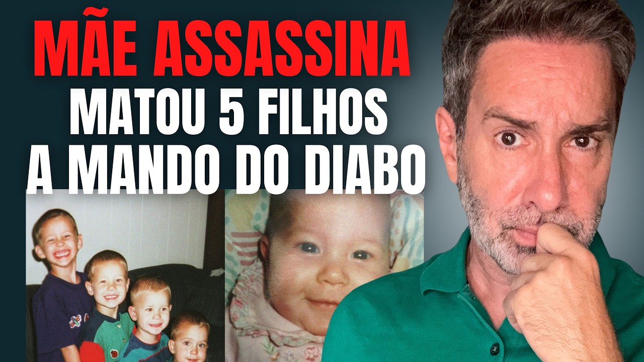 MATOU 5 FILHOS A MANDO DO DIABO, A MÃE ASSASSINA - CASO ANDREA YATES E O CULTO SATÂNICO