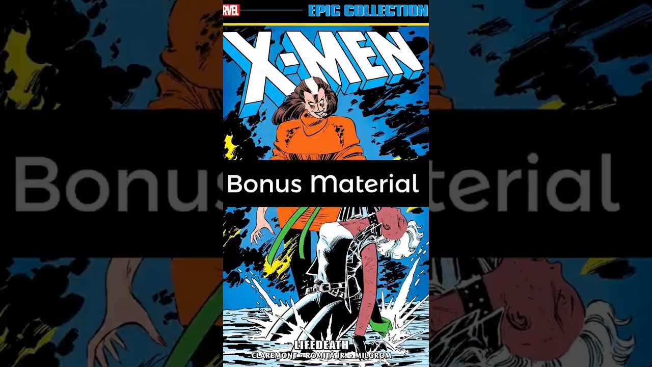 X-Men Epic Collection LifeDeath Bonus Materials #empreadingclub #marvel #epiccollection