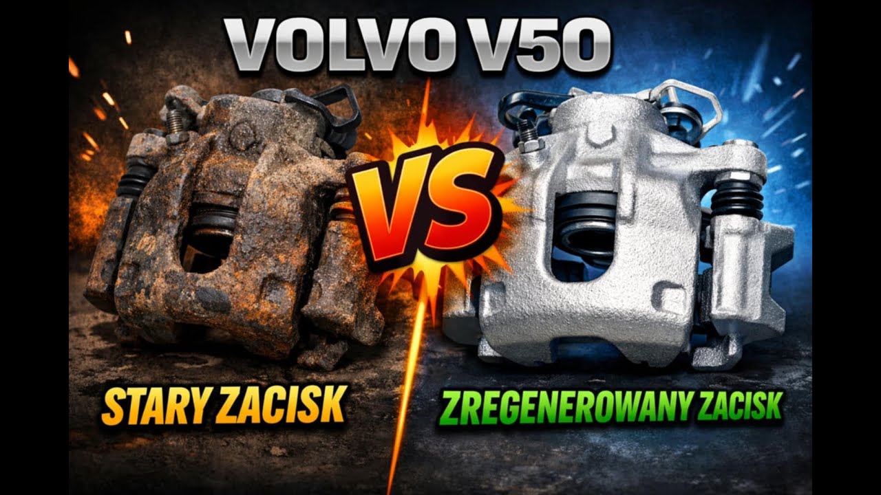 Regeneracja zacisków hamulcowych na przykładzie Volvo v50