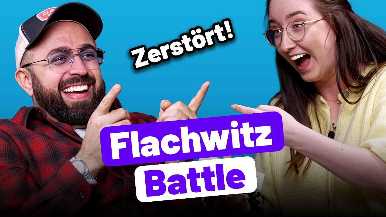 Flachwitz-Battle 🤣: Nicht lachen Challenge (mit Anna und Julian)