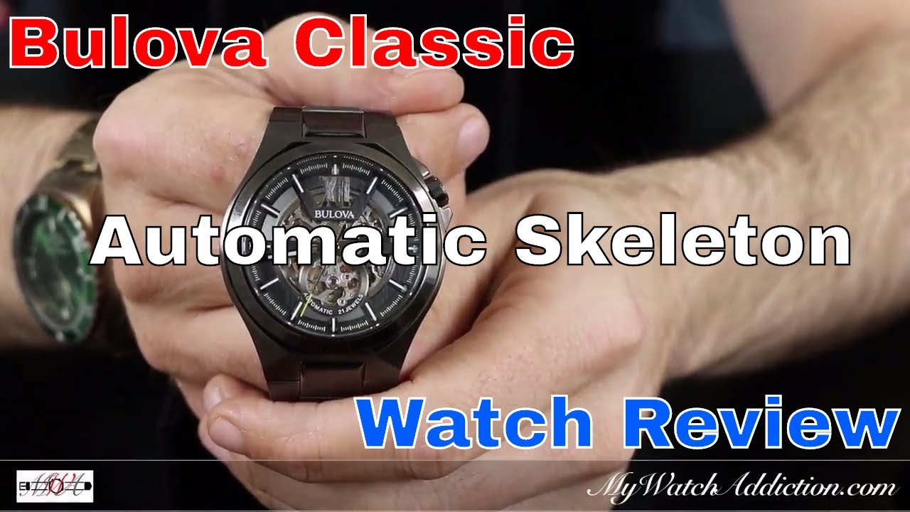 Bulova Classic Watch Review: Automatic Skeleton 98A179