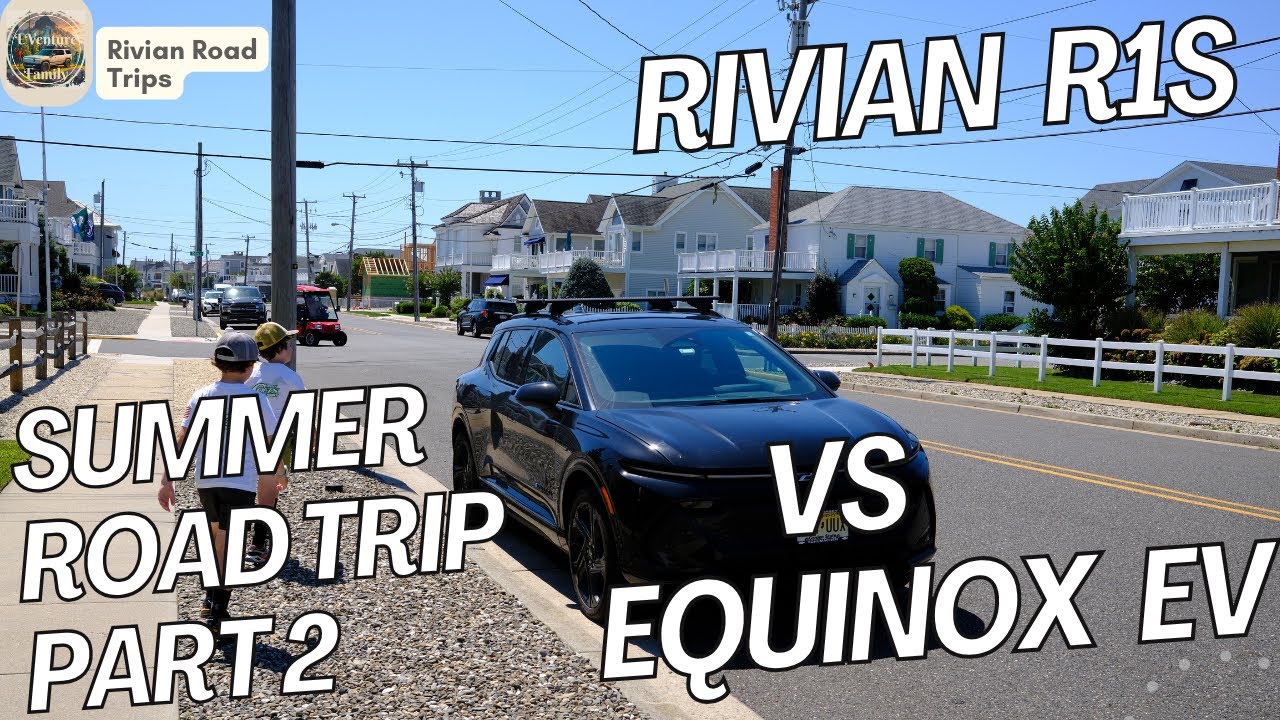 Chevy Equinox EV Summer Hockey Family Road Trip vs Rivian R1S - surprising results!