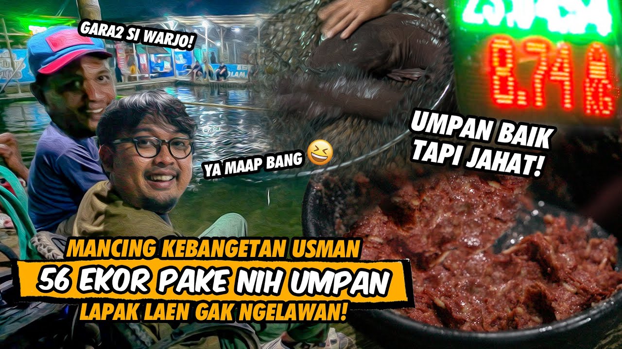 DAPET UMPAN LARANGAN DARI TETANGGA MANCING LANGSUNG NGEGAS GAPAKE LAMA!!! ONCER RARE ITEM BRO!!!