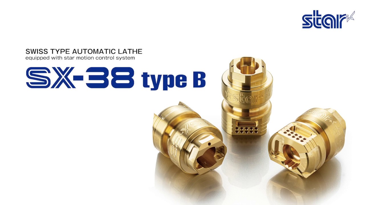 CNC Langdrehautomat - STAR SX-38 type B