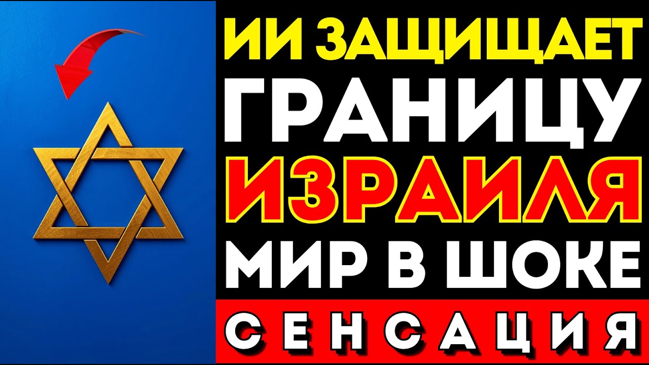 Мир в Шоке! Израиль запустил ИИ на границе: машина НАШЛА туннель на 22 метрах