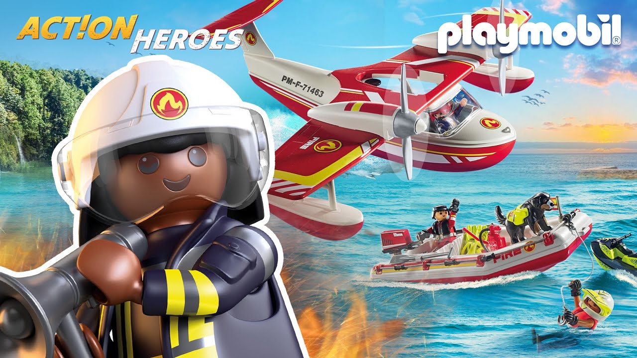 Feueralarm im Wald - Großeinsatz für die PLAYMOBIL-Feuerwehr! | PLAYMOBIL Kurzfilm