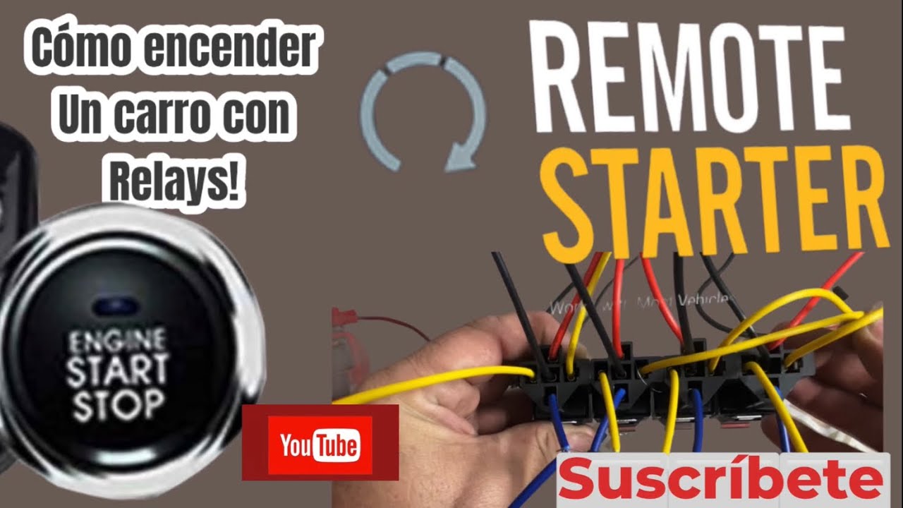 C&oacute;mo encender un carro con relevador es usando alarma sencilla
