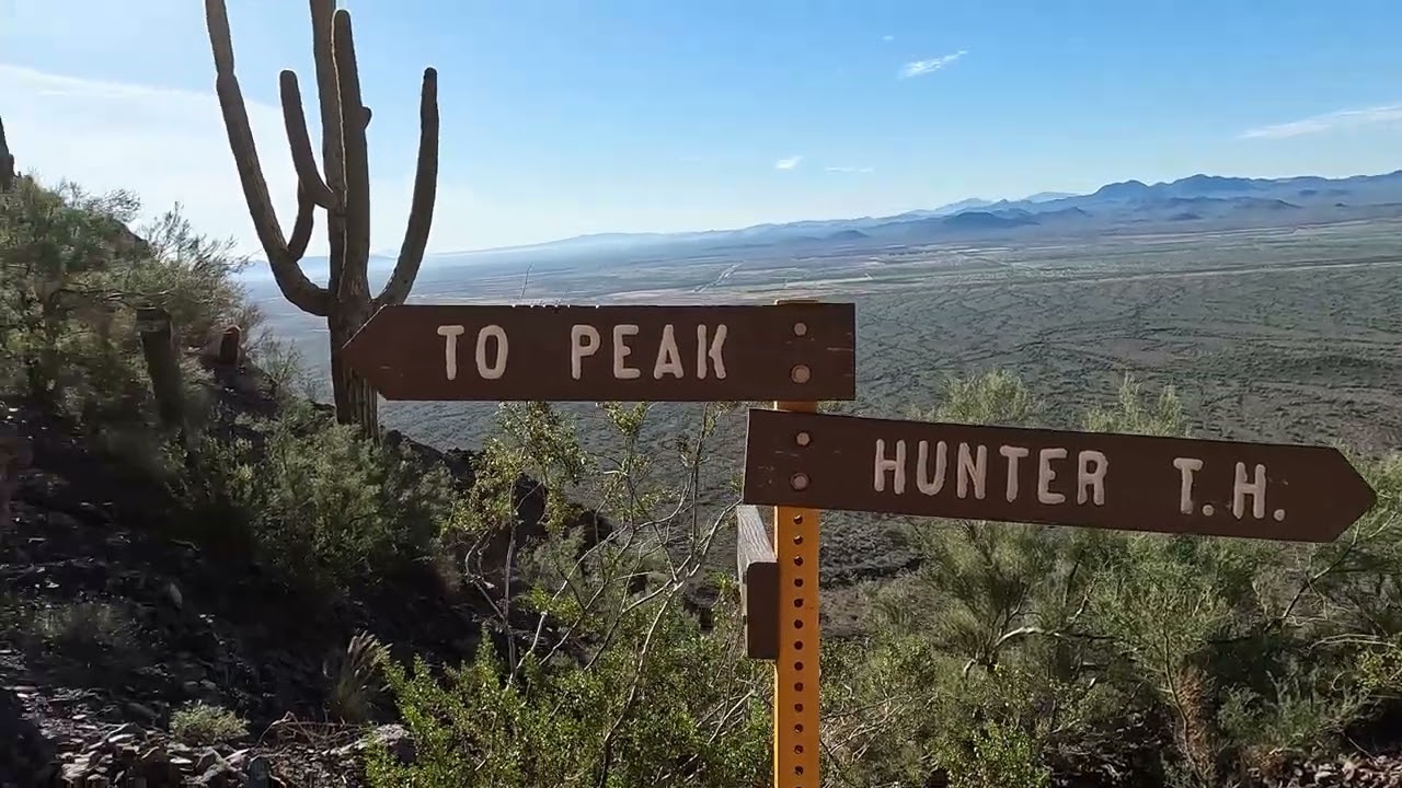 Hiking Picacho Peak, AZ