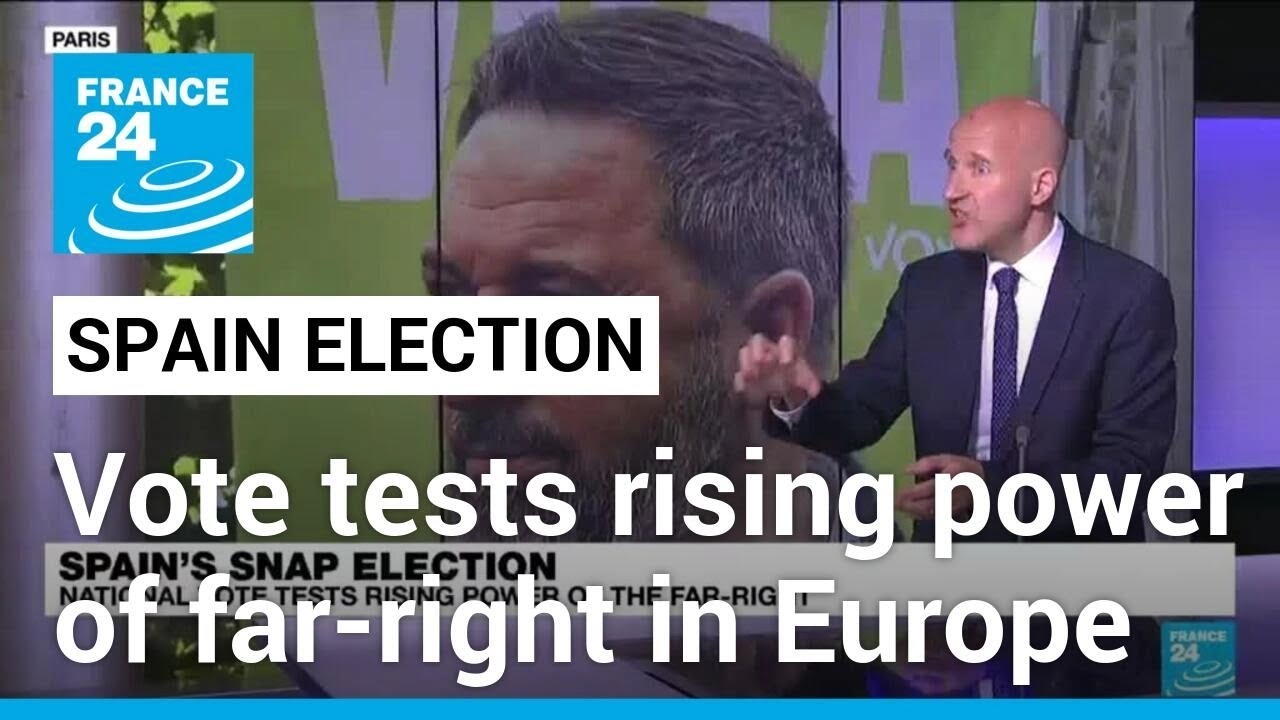 Spain snap election: National vote tests rising power of far-right in Europe &bull; FRANCE 24 English