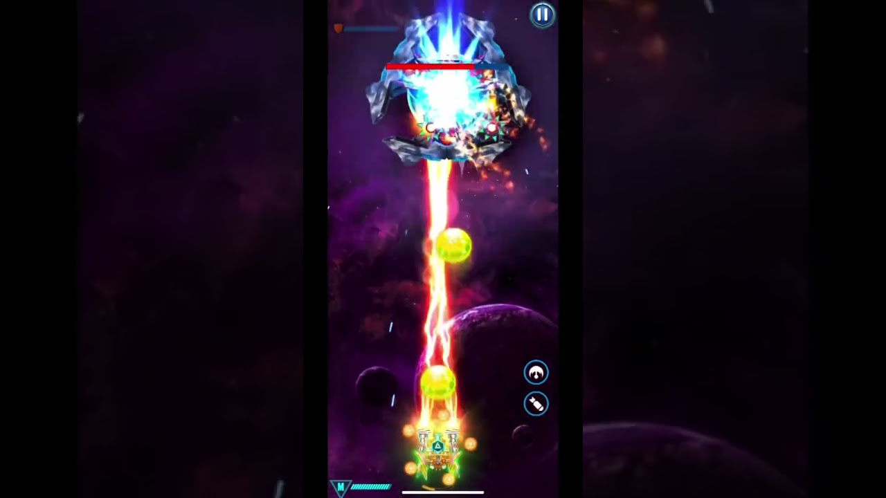 FLOWEY BOSS 46 *best video* #floweyboss46 #galaxyattack #alienshooter #gaas #flowey #boss46
