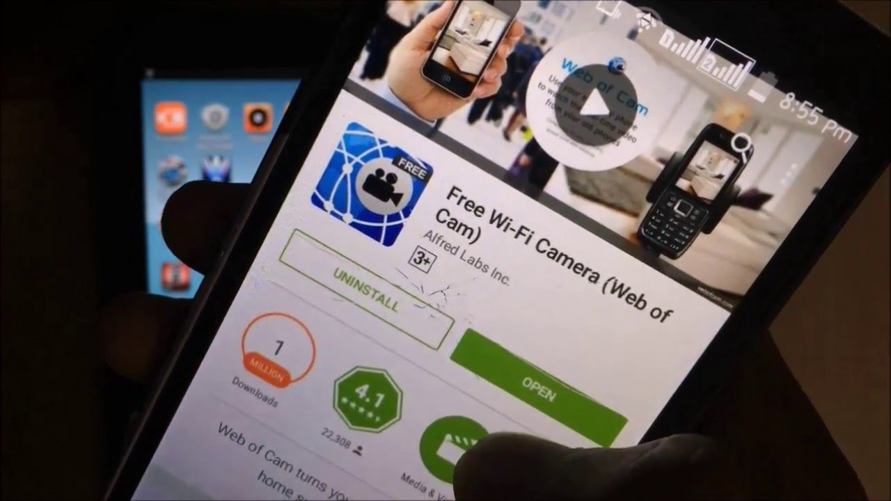 HOW TO MAKE SECURITY/CCTV CAMERA WITHOUT INTERNET USING ANDROID PHONES.