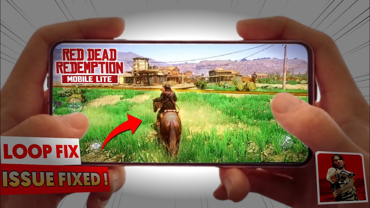 😱 RDR 1 Mobile Lite | Logo Loop Issue FIXED! 🔥| Red Dead Redemption on Android 