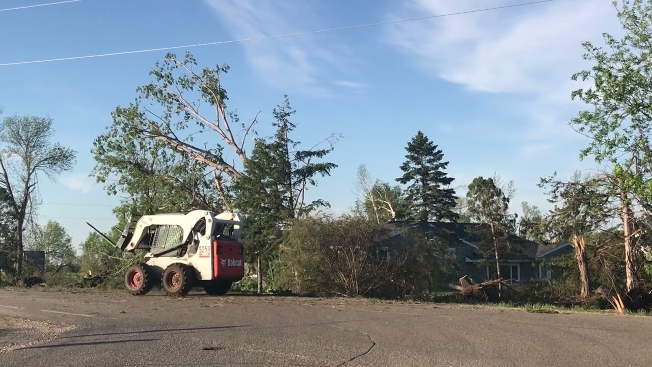 Memorial Day 2022 Tornado Cleanup in Forada, Minnesota