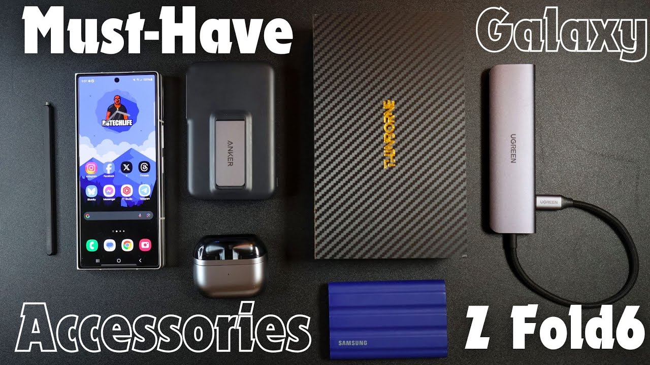 Best Samsung Galaxy Z Fold6 Accessories | Must Watch!