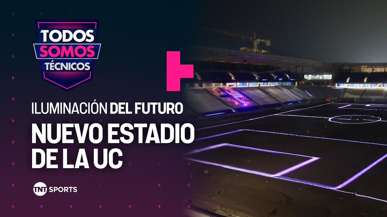 Estadio cruzado brilla: así luce el nuevo hogar de Universidad Católica 🌠🏟️ - Todos Somos Técnicos