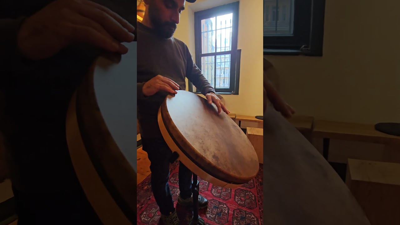 Sonika Percussion Professional Tunable Frame Drum ✨️🎶 #percussion #framedrum #bendir #drumsolo