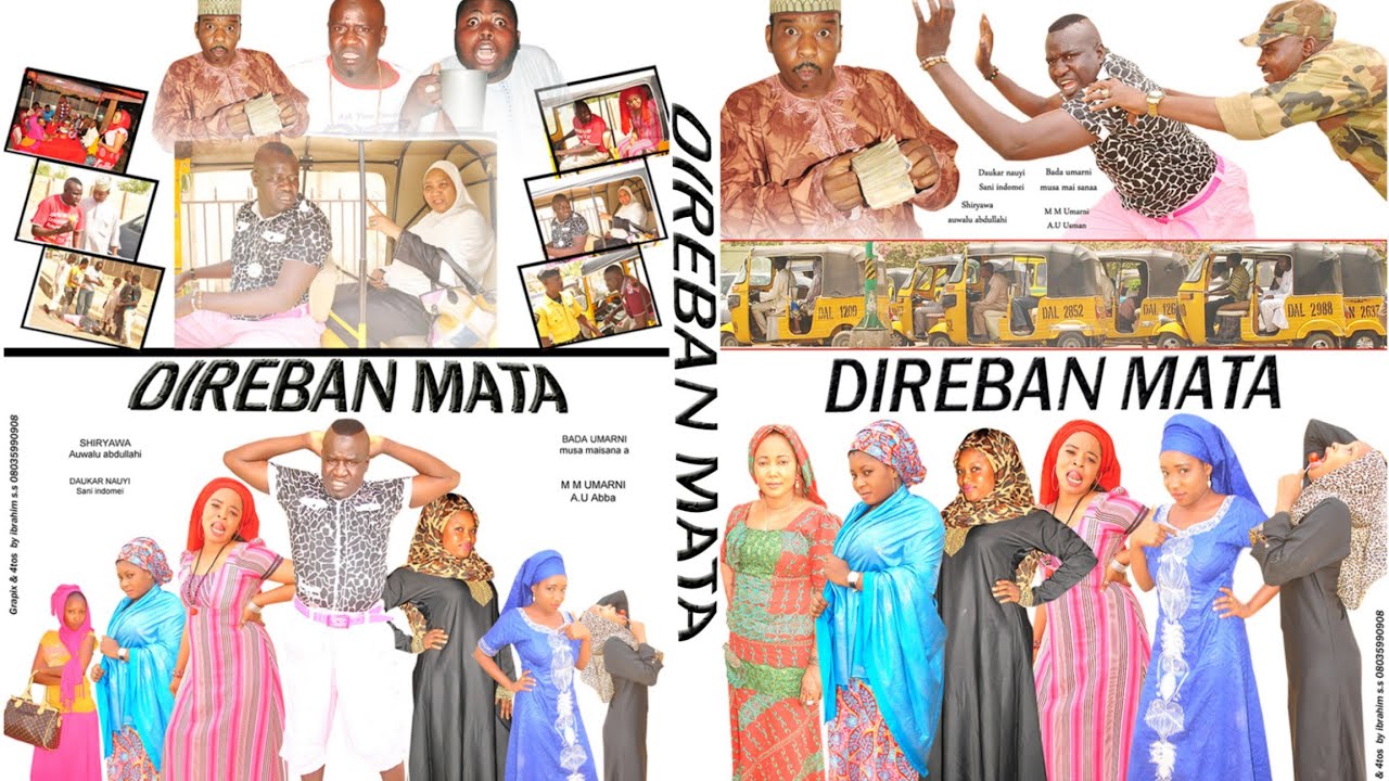 DIREBAN MATA Full Hausa Film Movie By Mai Sana a Kano tv 2024