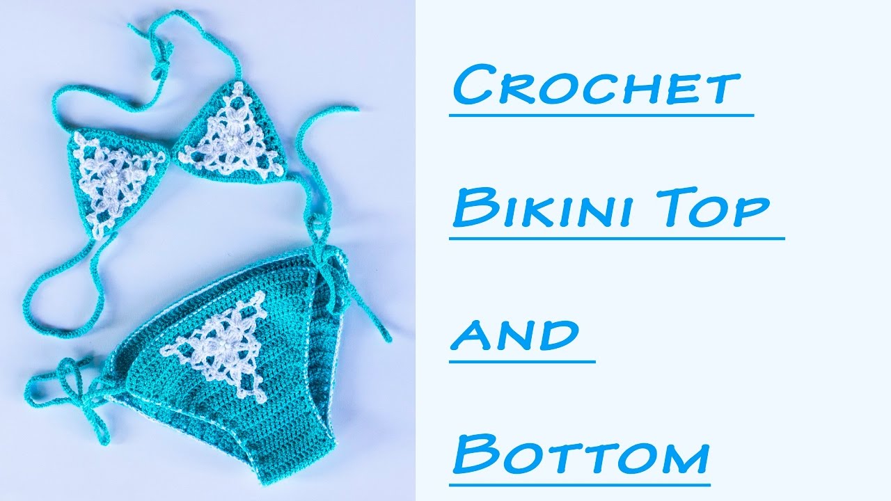 Crochet  Bikini Top and Bottom Baby bikini Wika crochet