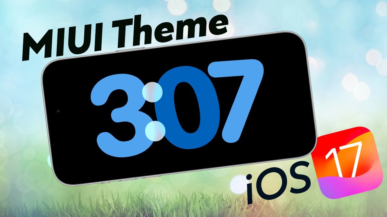 iOS 17 MIUI Theme With StandBy Mode!! 😎