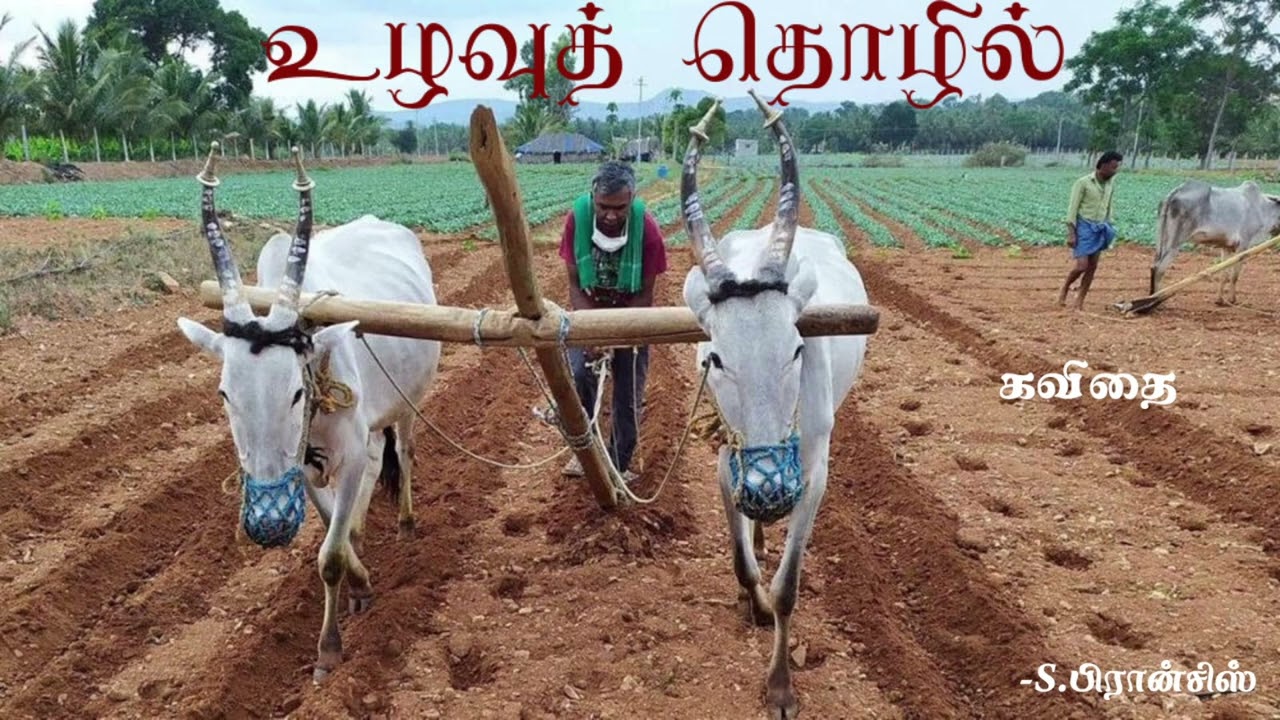 உழவுத் தொழில் (கவிதை) -S.பிரான்சிஸ்