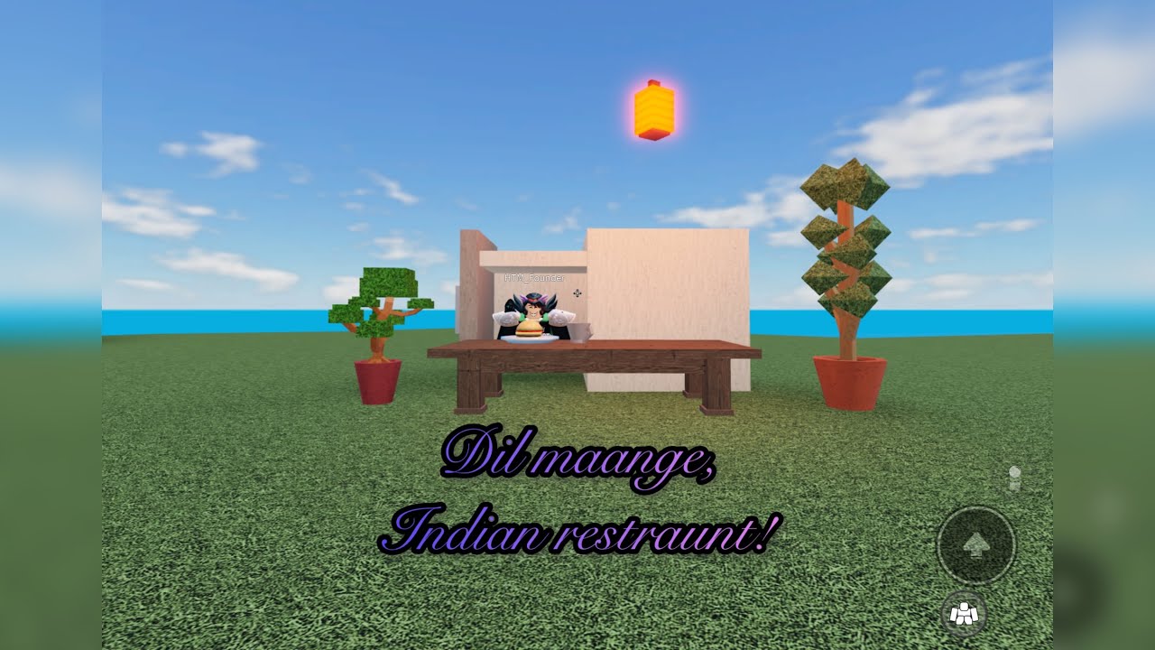 How to make Indian restaurant in Fling Things And People! | Roblox