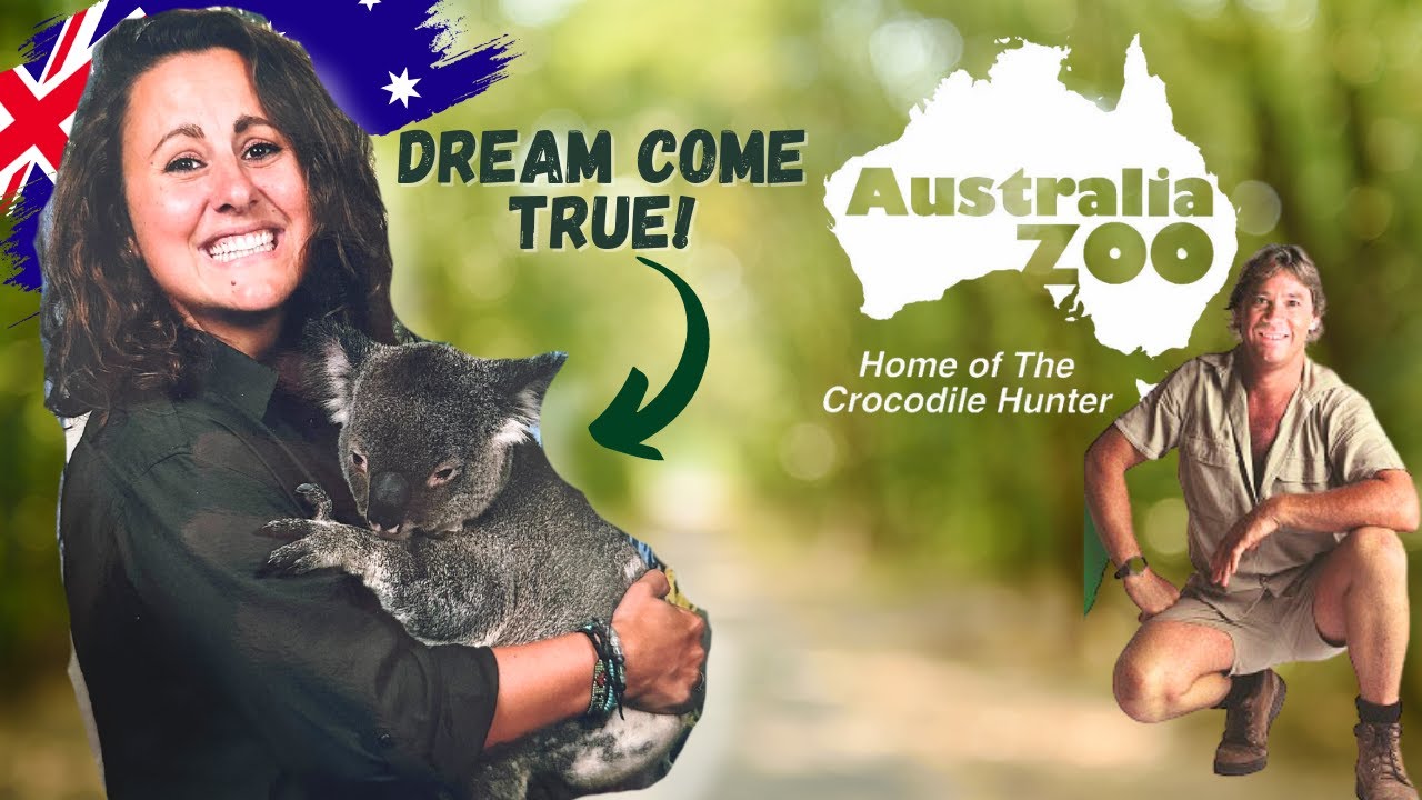 Our FAVORITE Travel Vlog in Australia! | MUST DO thing in Brisbane 🇦🇺(Australia Zoo)