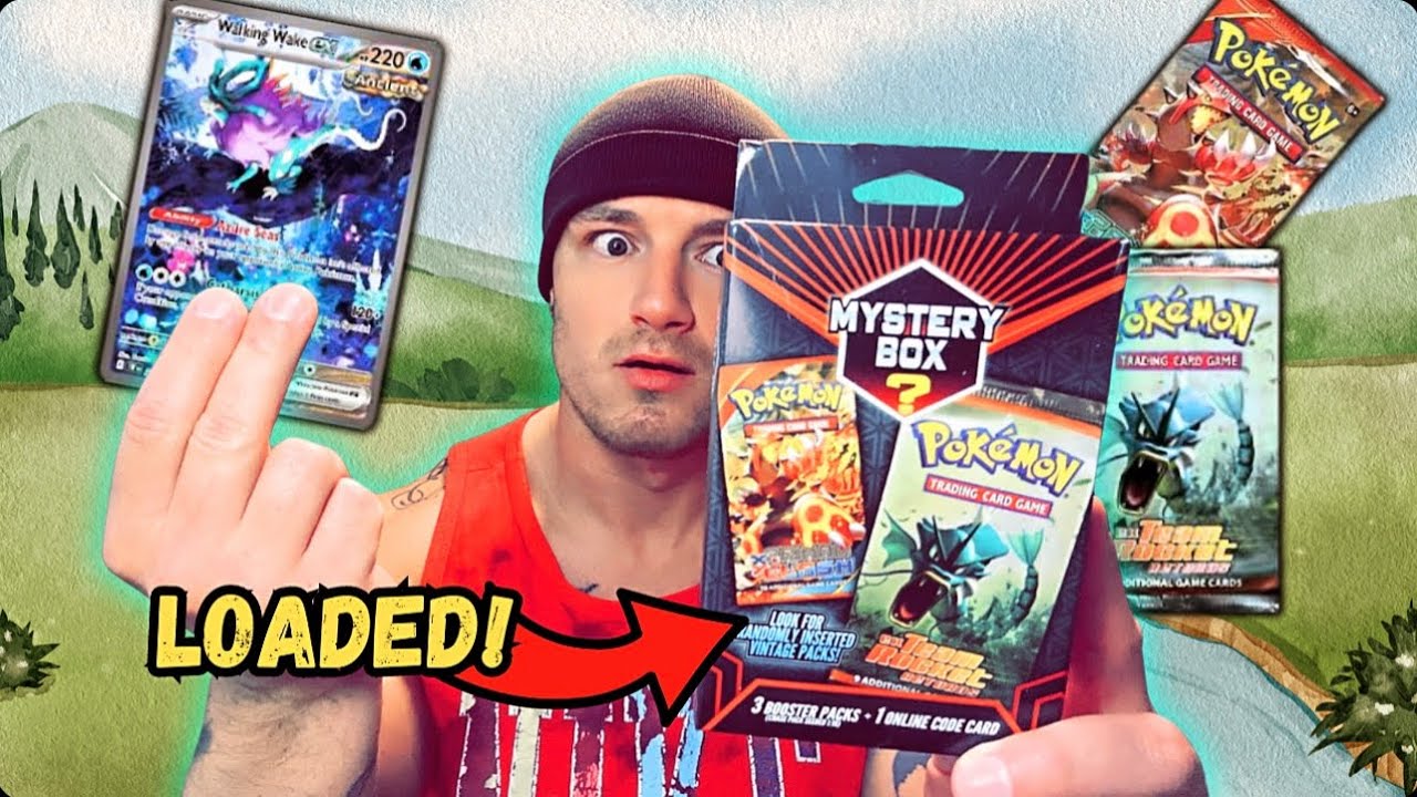 Opening A Pokemon Mystery Box From Walmart!