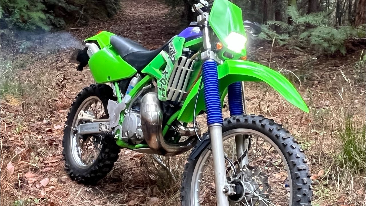 香川県　林道　KDX220SR