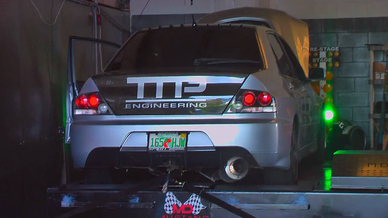 Evo IX FP Red Dyno tuning session #2