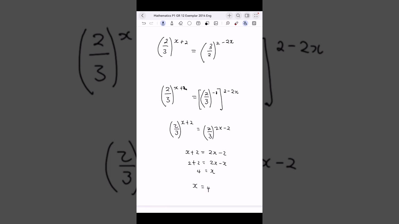 Solve for X 