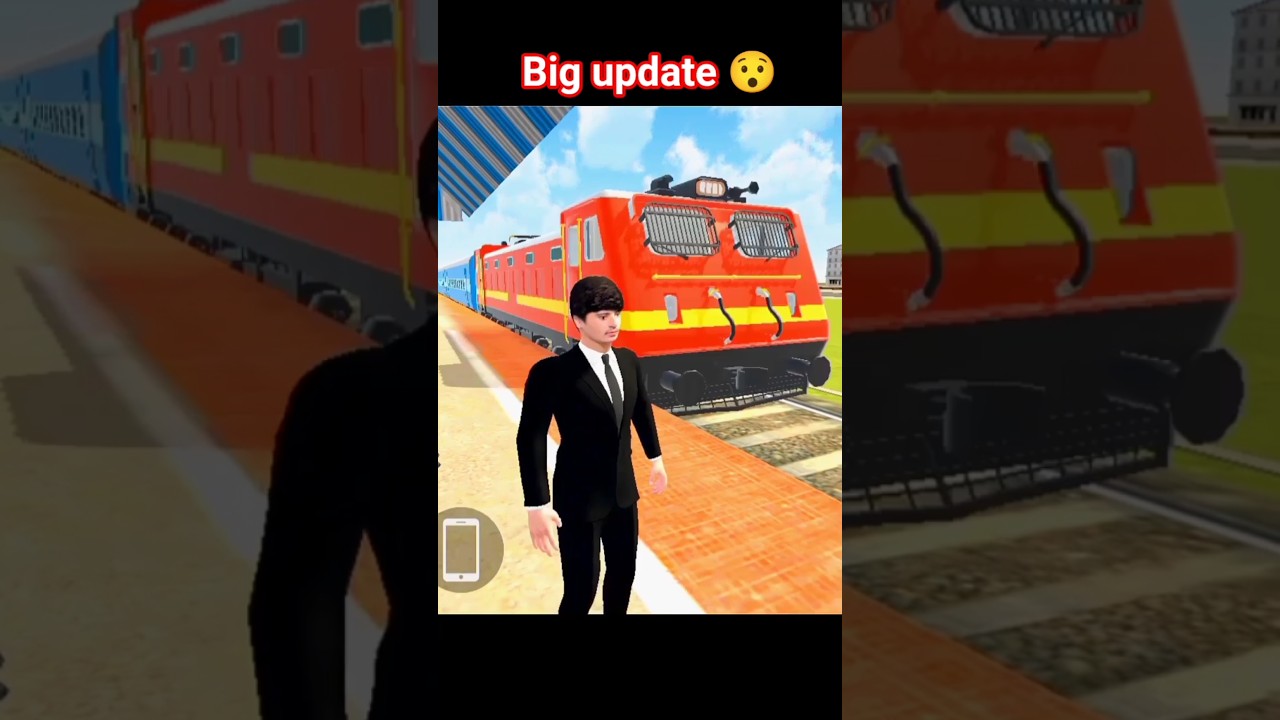 New train or railway station 😯 indian theft auto 